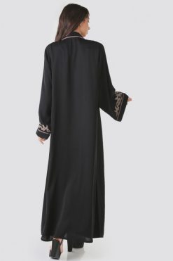 bsi01 aa001 bsi2064 5 Embroidered Open Front Abaya