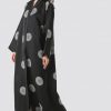 BLACK PRINTED ALLOVER ABAYA