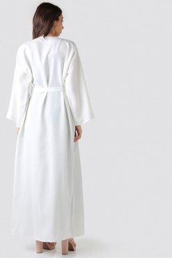 bsi01 aa001 bsi2052 4 Off White Kaftan Abaya