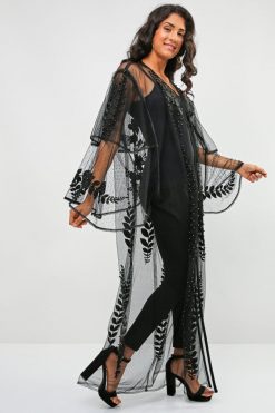 Lace Embellished Abaya