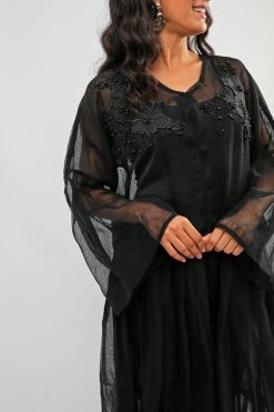 bsi01 aa001 bsi1300 3 Applique Floral Abaya