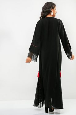 bsi01 aa001 bsi1293 5 Black Pearl Abaya