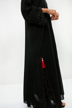 bsi01 aa001 bsi1293 3 Black Pearl Abaya