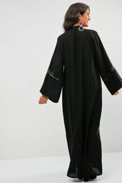 bsi01 aa001 bsi1242 5 Traditional Black Abaya