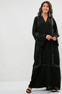 Traditional Black Abaya