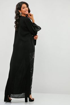 bsi01 aa001 bsi1223 5 Ribbon Abaya