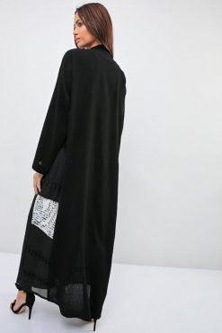 bsi01 aa001 bsi1198 5 Bousni Black Abaya