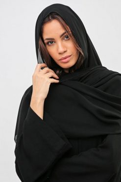 bsi01 aa001 bsi1198 4 Bousni Black Abaya