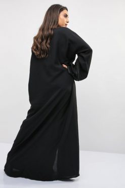 bsi01 aa001 bsi1153 5 Crepe Classic Abaya