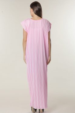 MOIUA Pink 3 Crepe Under Abaya Dress