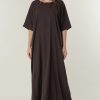 Brown Inner Slip Dress