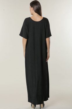 فستان قطن 7 MOIUA Black 4 Cotton Dress
