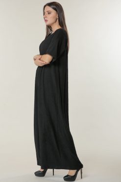 فستان قطن 6 MOIUA Black 3 Cotton Dress
