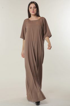 Light Brown Under Abaya Dress