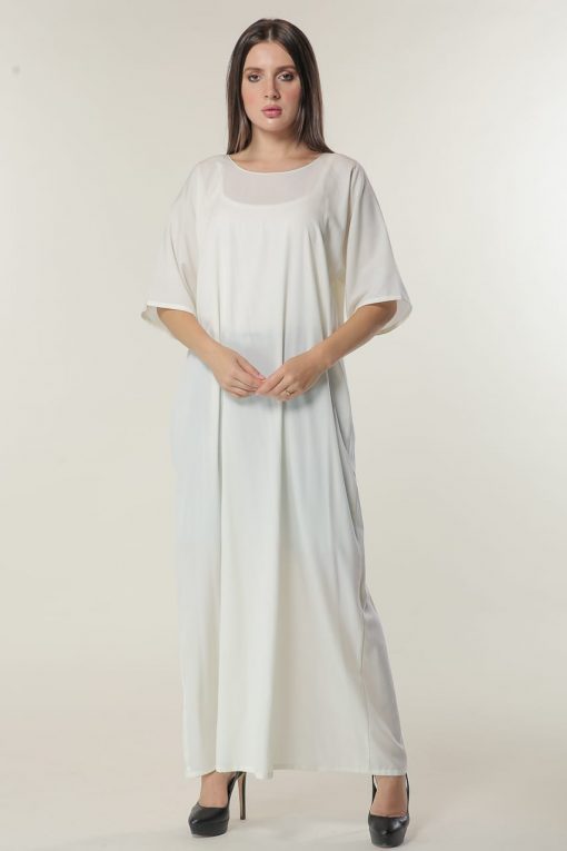 White Inner Slip Dress