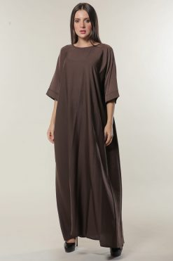 Brown Under Abaya Dress
