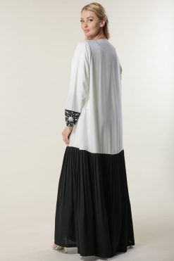 عباية مينيمال أحادية اللون 6 MOILAAM2079 3 Minimal Monochrome Abaya