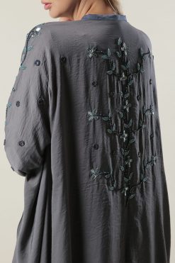 MOILAAM2071 4 Double Layered Abaya