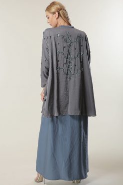 MOILAAM2071 3 Double Layered Abaya