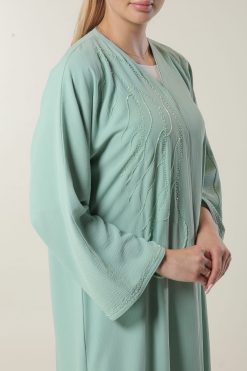 MOILAAM2066 4 Pastel Color Abaya