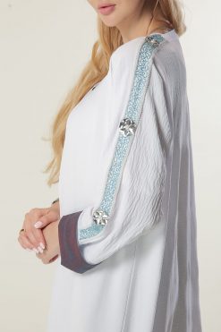 White Colour Abaya 7 MOILAAM2063 4 White Colour Abaya