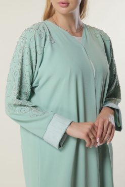 Green Abaya In Dubai 7 MOILAAM2058 4 Green Abaya In Dubai
