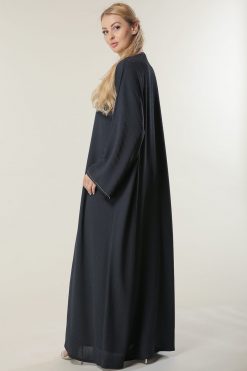 MOILAAM2056 3 v Neck Embellished Abaya