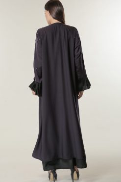 MOILAAM2048 3 Purple Open Abaya