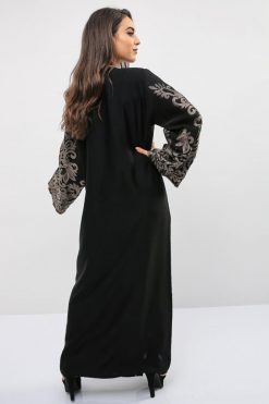 bsi01 aa001 bsi1110 5 Beiege Embroidered Abaya