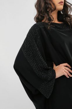 bsi01 aa001 bsi1059 3 Bahrini Style Black Abaya