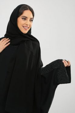 bsi01 aa001 bsi1059 4 Bahrini Style Black Abaya