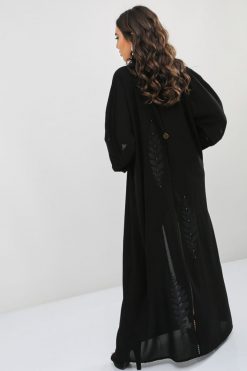 bsi01 aa001 bsi1057 5 Applique Black Abaya
