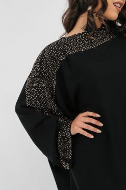 bsi01 aa001 bsi1052 3 beaded Closed Abaya