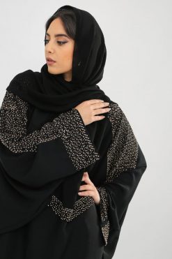 bsi01 aa001 bsi1052 4 beaded Closed Abaya
