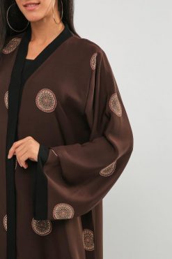 bsi01 aa001 bsi967 4 Self Print Abaya