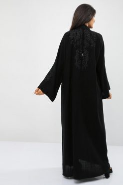 bsi01 aa001 bsi815 5 Black Abaya With Embroidery
