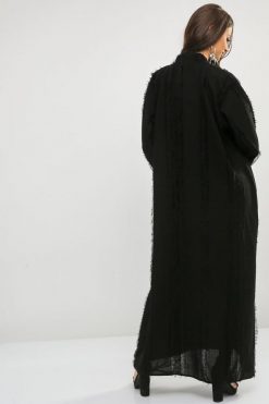 bsi01 aa001 bsi799 5 Plain Wide Sleeves Abaya