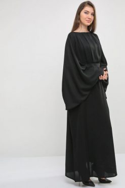 bsi01 aa001 bsi754 5 Plain Bahrini Style Abaya
