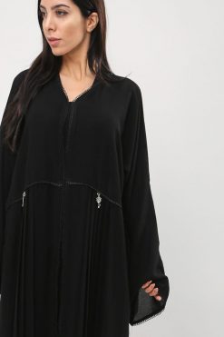 bsi01 aa001 bsi655 3 Classic Plain Abaya