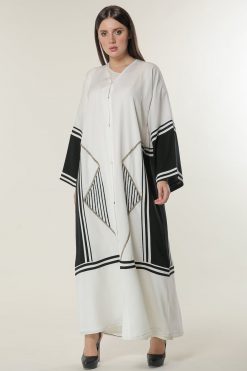 White Abaya Design