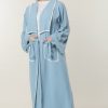 Blue Casual Abaya