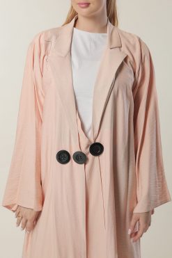 MOILAAQ2036 4 Casual Coat Style Abaya