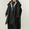 Black Overlay Abaya