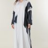 White Casual Abaya
