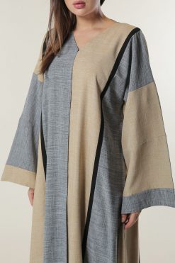 MOILAAQ2016 4 Colorblock Casual Abaya
