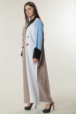 Trench-coat Style Abaya - Heracloset Online