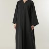 Simple Black Abaya Online