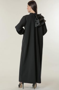 عباية قصة الأميرة السوداء 6 MOILASR2119 3 Black Princess Cut Abaya