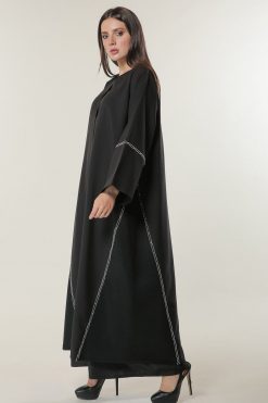 MOILASR2115 3 Classic Open Abaya