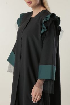 Black Formal Stylish Abaya 7 MOILASR2113 4 Black Formal Stylish Abaya